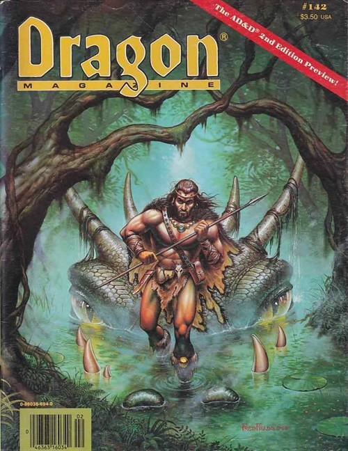 Dragon Magazine - Issue 142 (B Grade) (Genbrug)